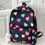 Thumbnail: (Black) Heart Pattern Backpack