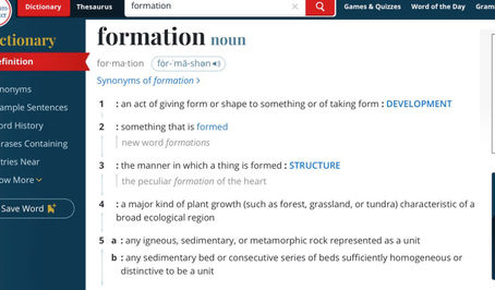 Being formed for simple living