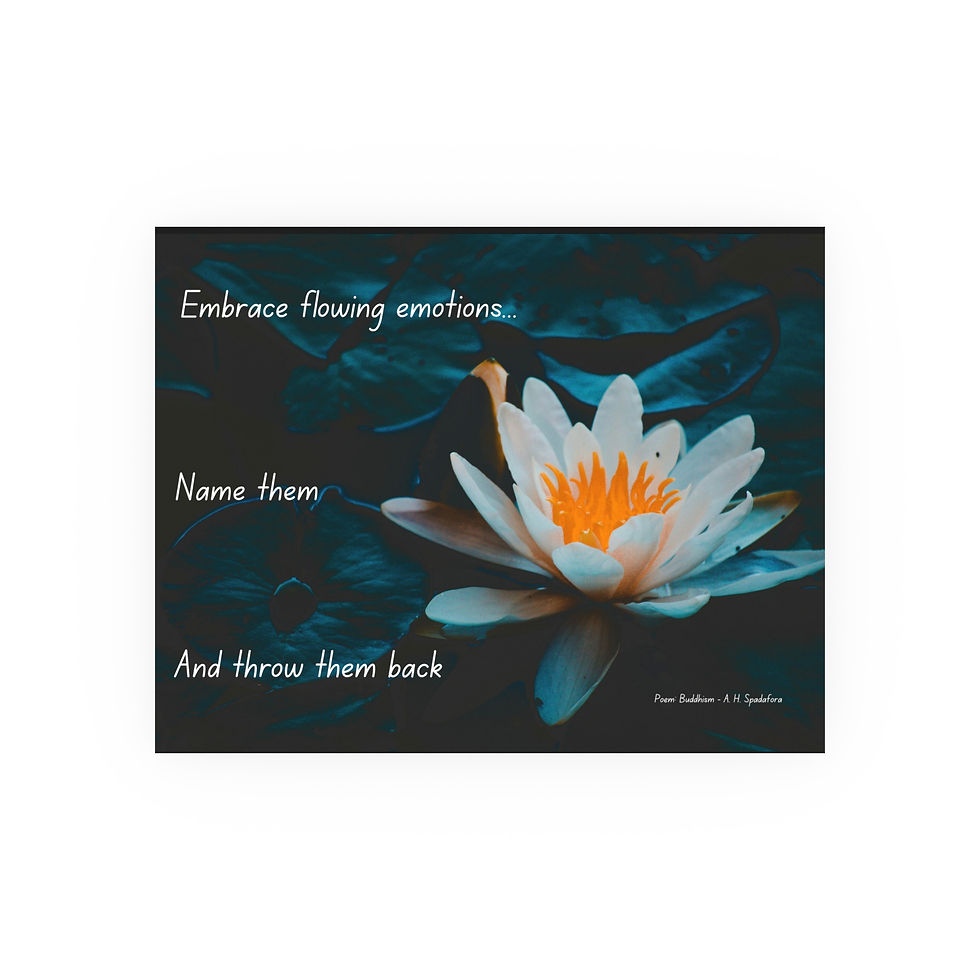 Thumbnail: Embrace Flowing Emotions | Wall Art Poster