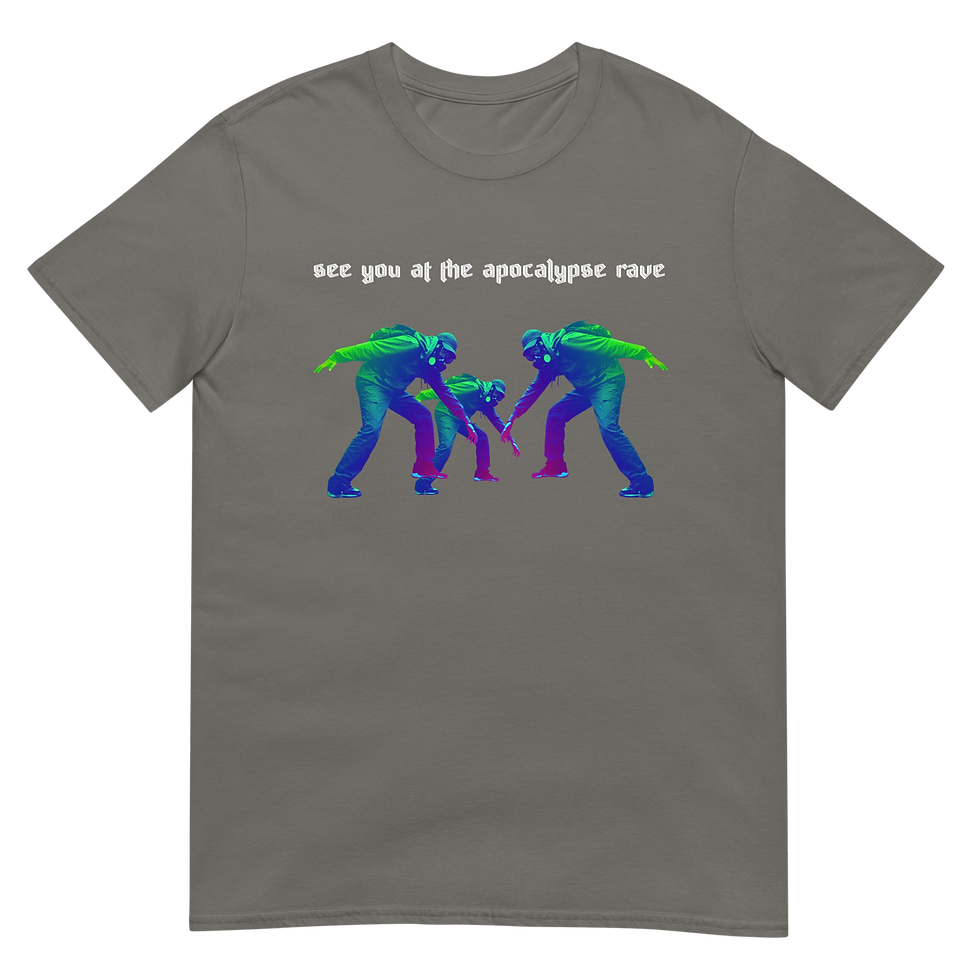Thumbnail: See You At The Apocalypse Rave (2) | Short-Sleeve Unisex T-Shirt