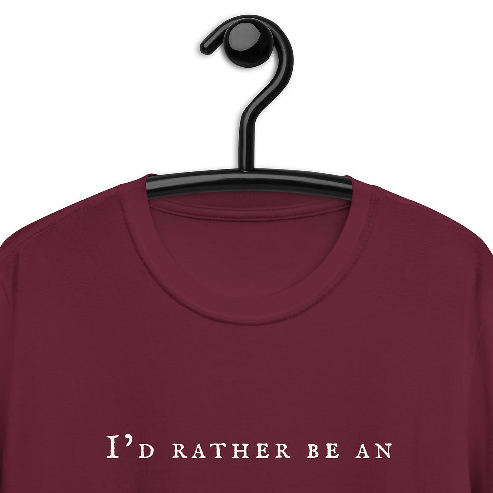 Thumbnail: I'd Rather be an Ally | Short-Sleeve Unisex T-Shirt