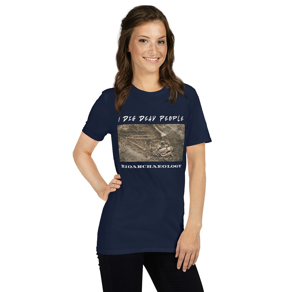Thumbnail: Bioarchaeology: I Dig Dead People | Short-Sleeve Unisex T-Shirt