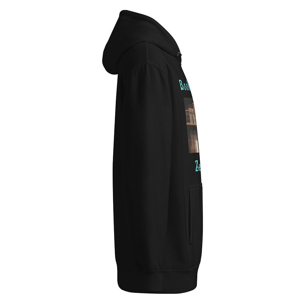 Thumbnail: Books Are My Zen Place | Unisex premium mid-weight hoodie