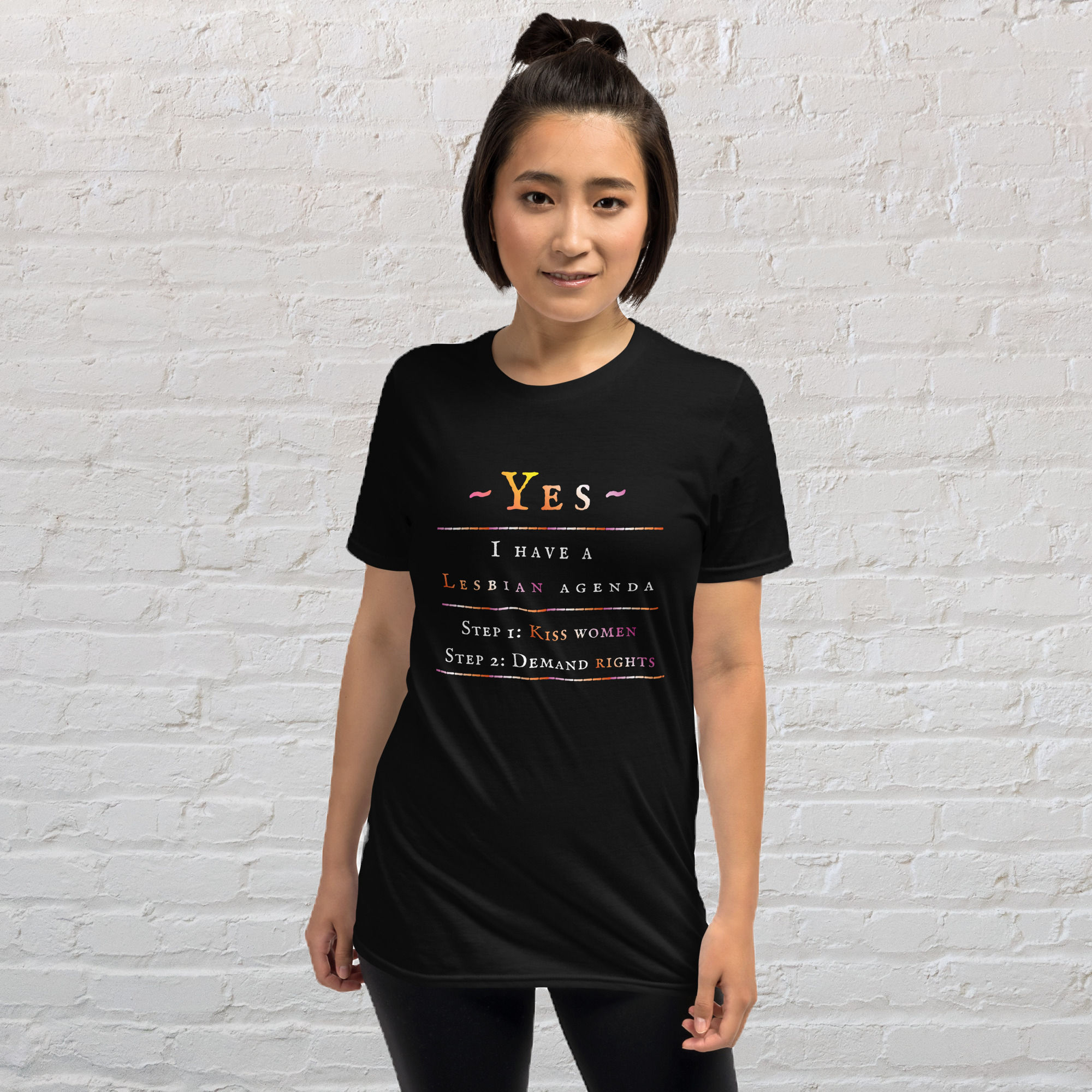 Lesbian Agenda | Short-Sleeve Unisex T-Shirt