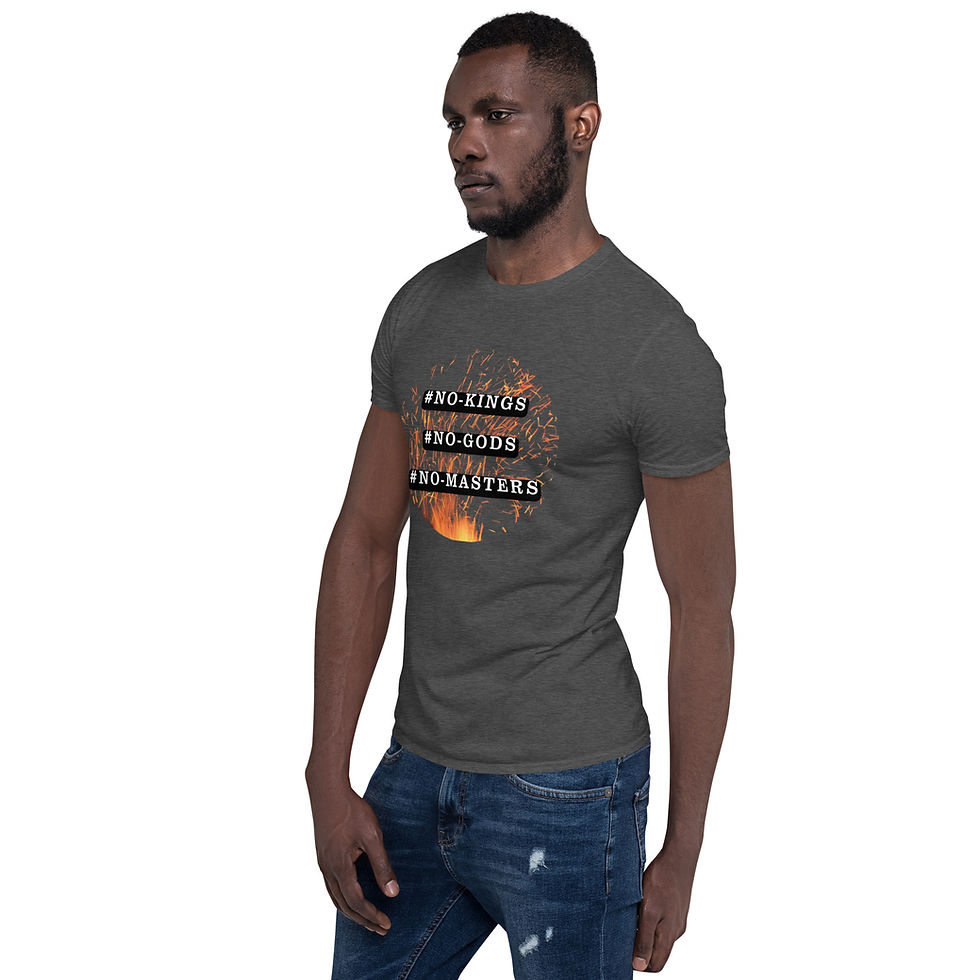 Thumbnail: No Kings, No Gods, No Masters | Short-Sleeve Unisex T-Shirt