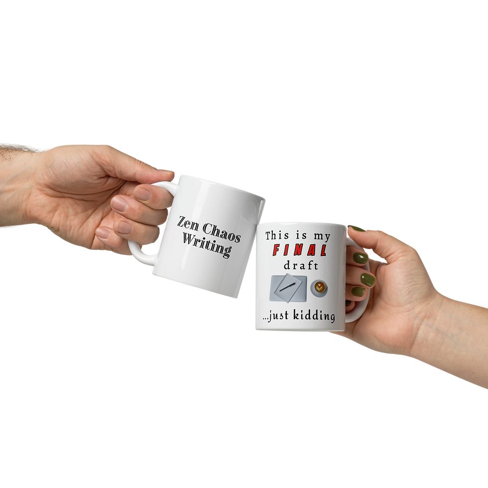 Thumbnail: This Is My FINAL Draft ... Just Kidding (2) | White glossy mug