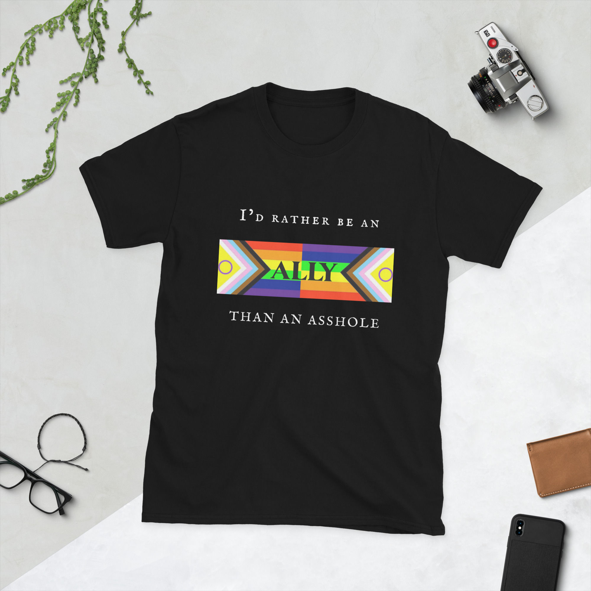 I'd Rather be an Ally | Short-Sleeve Unisex T-Shirt