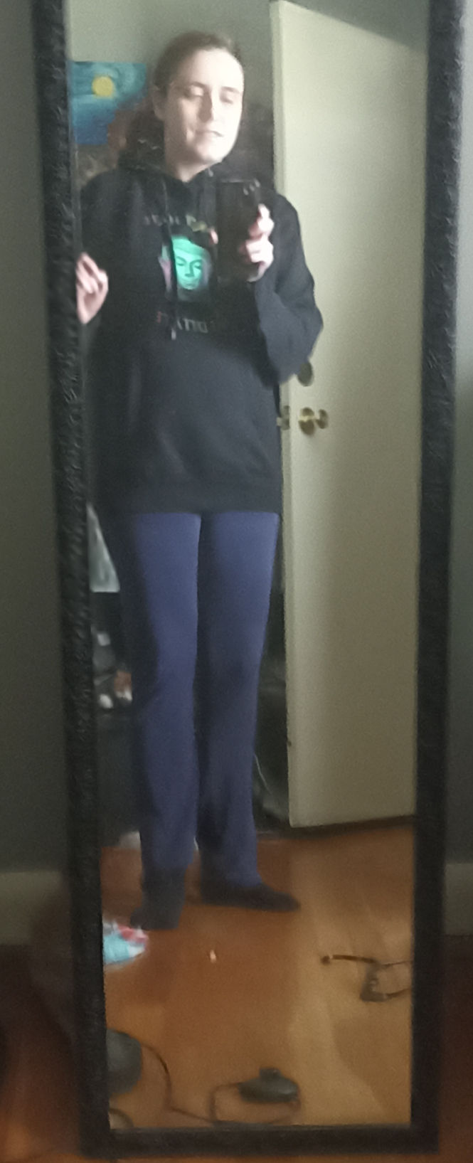 Thumbnail: Don’t Hate, Meditate | LGBTQ+ Buddha | Unisex Hoodie | Rainbow Print