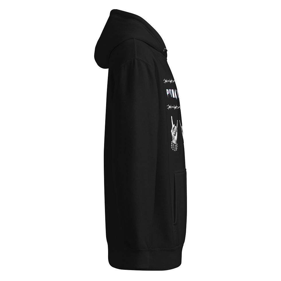 Thumbnail: Punk is Political | Unisex premium mid-weight hoodie