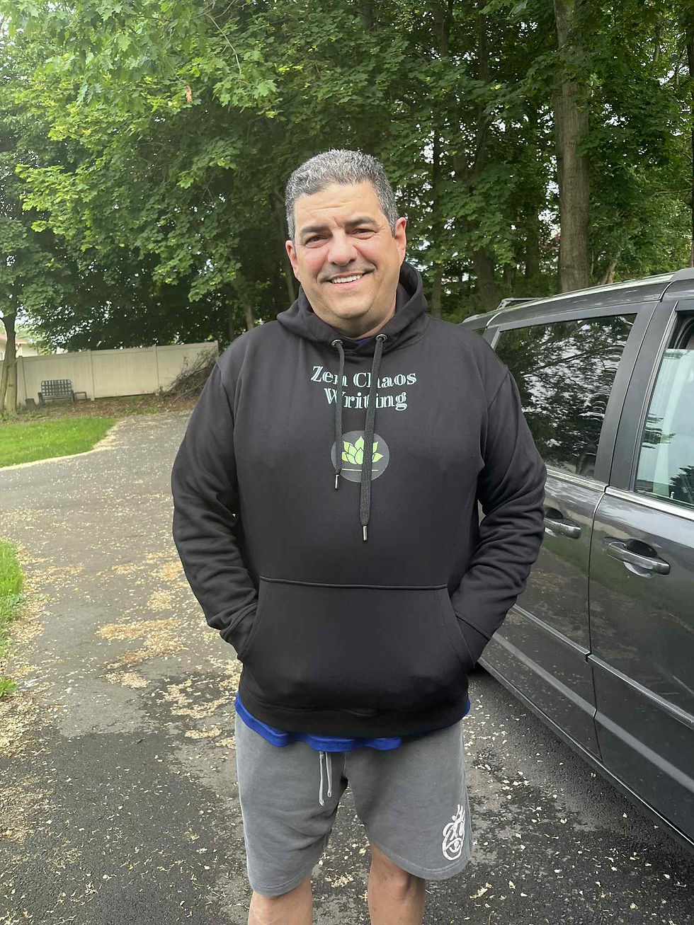 Thumbnail: Green Lotus | Zen Chaos Writing | Unisex Hoodie