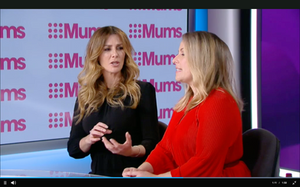 Kelly Baker + Melinda Ayre for 9Mums television segment