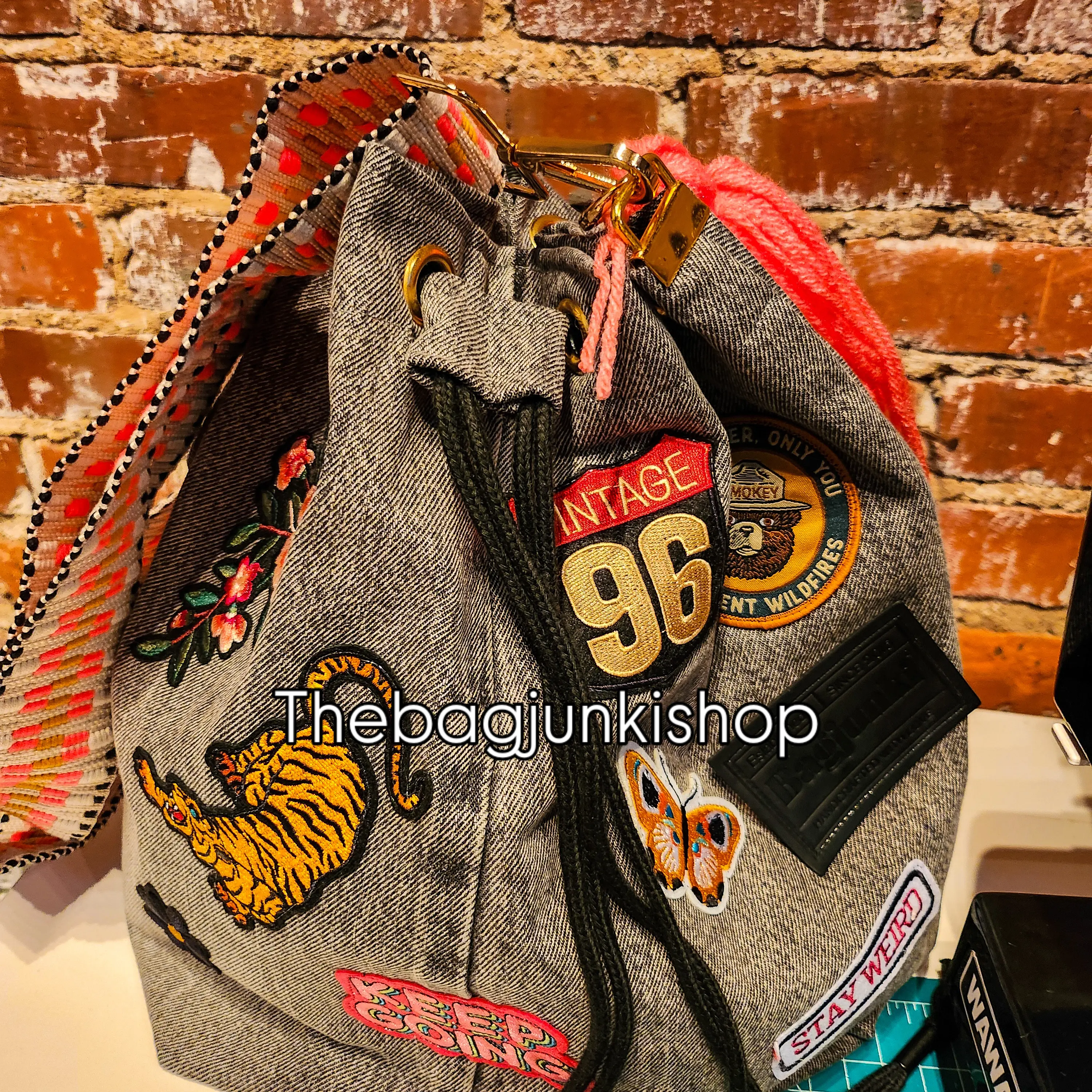 Greyscale Bucket Bag (Updated)