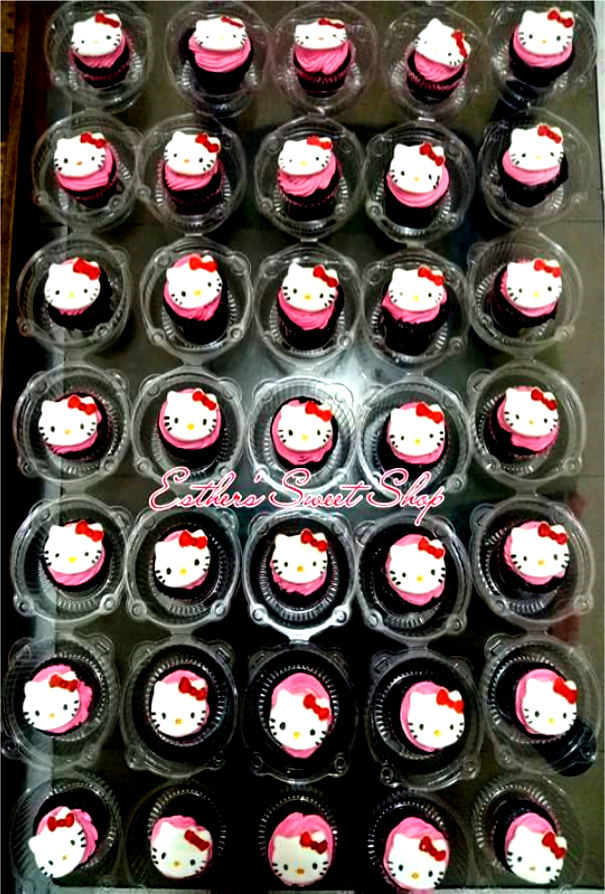 Hello Kitty Cupcakes