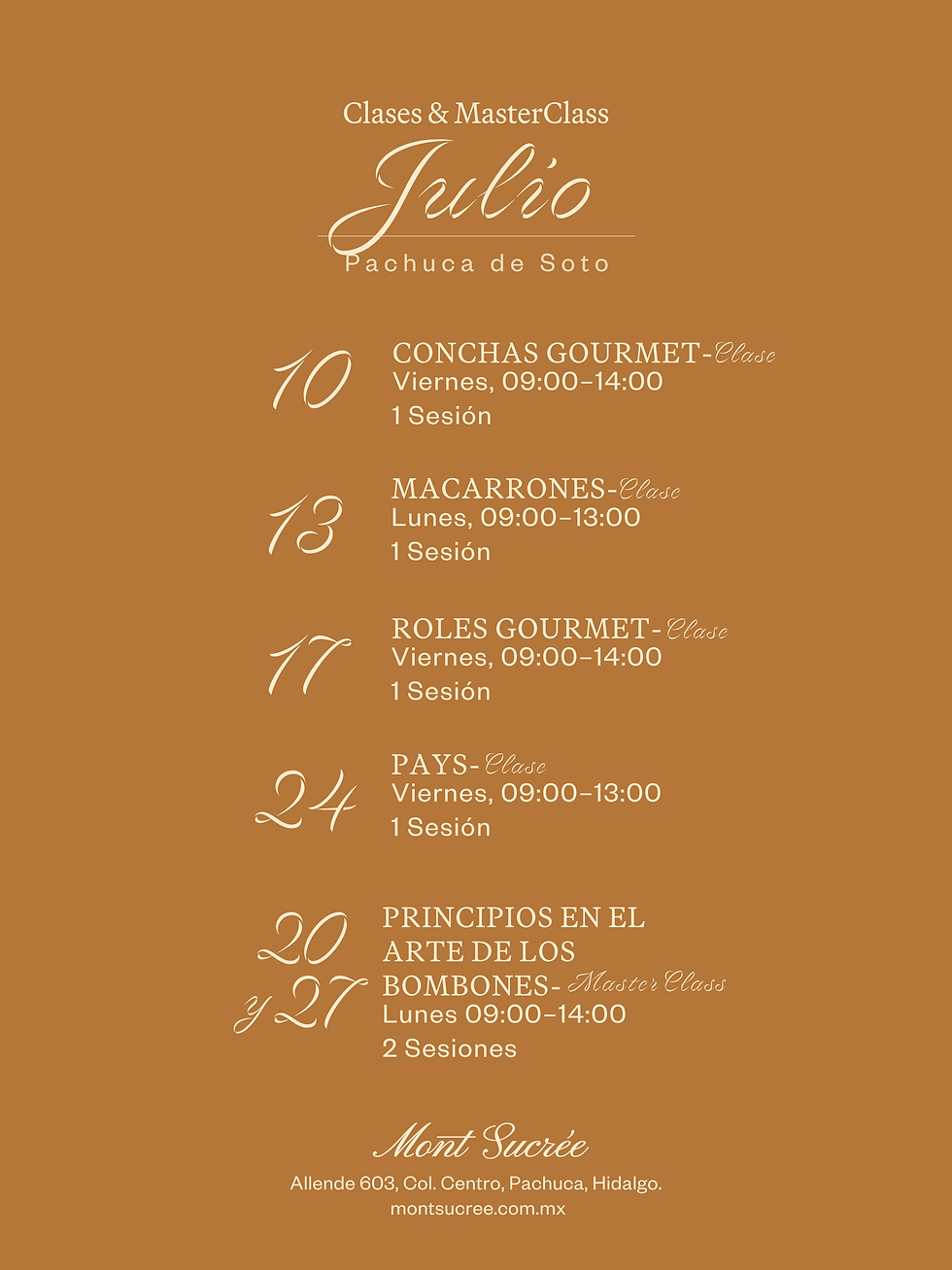 CLASES PACHUCA