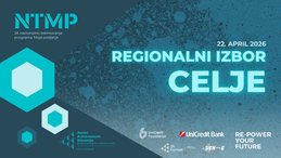 Peti regionalni izbor JA Nacionalnega tekmovanja 2026 uspešno izpeljan v Celju
