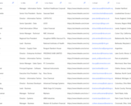 Blurred table featuring an Audience Loop live audience.