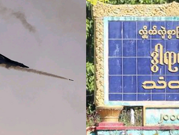 Military Junta Carries Out Airstrikes on Thandwe Township Using Fighter Jets and Y-12 Aircraft