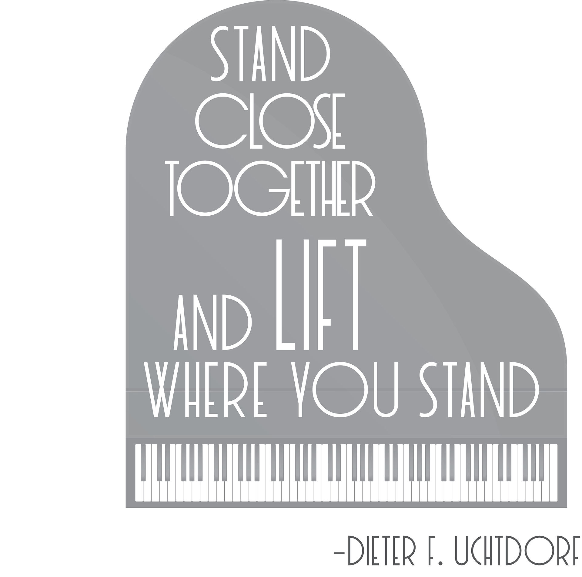 Stand Close Together