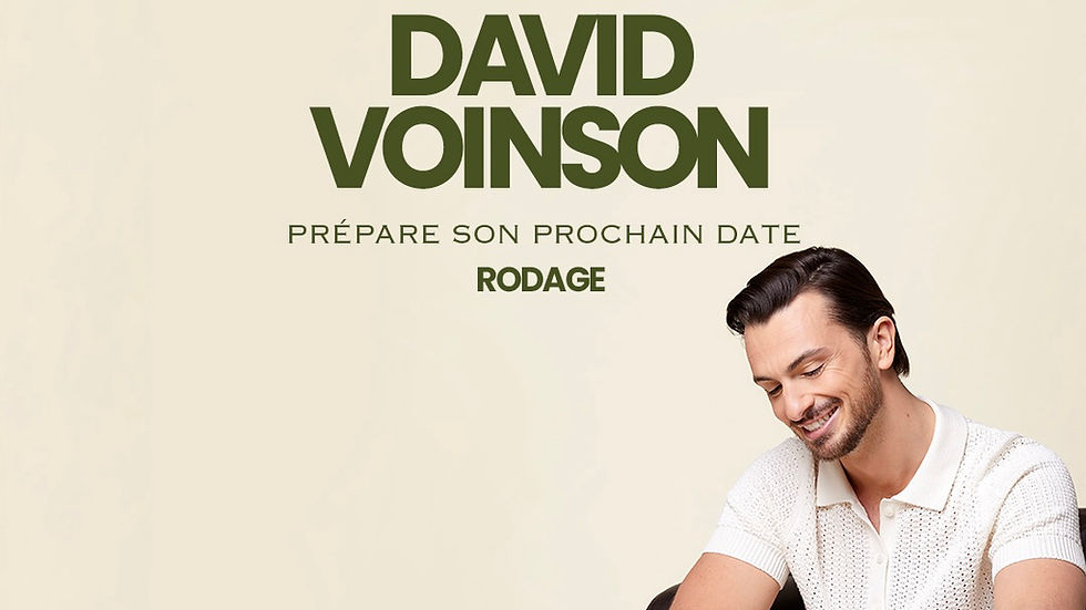 David Voinson « prépare son prochain date »