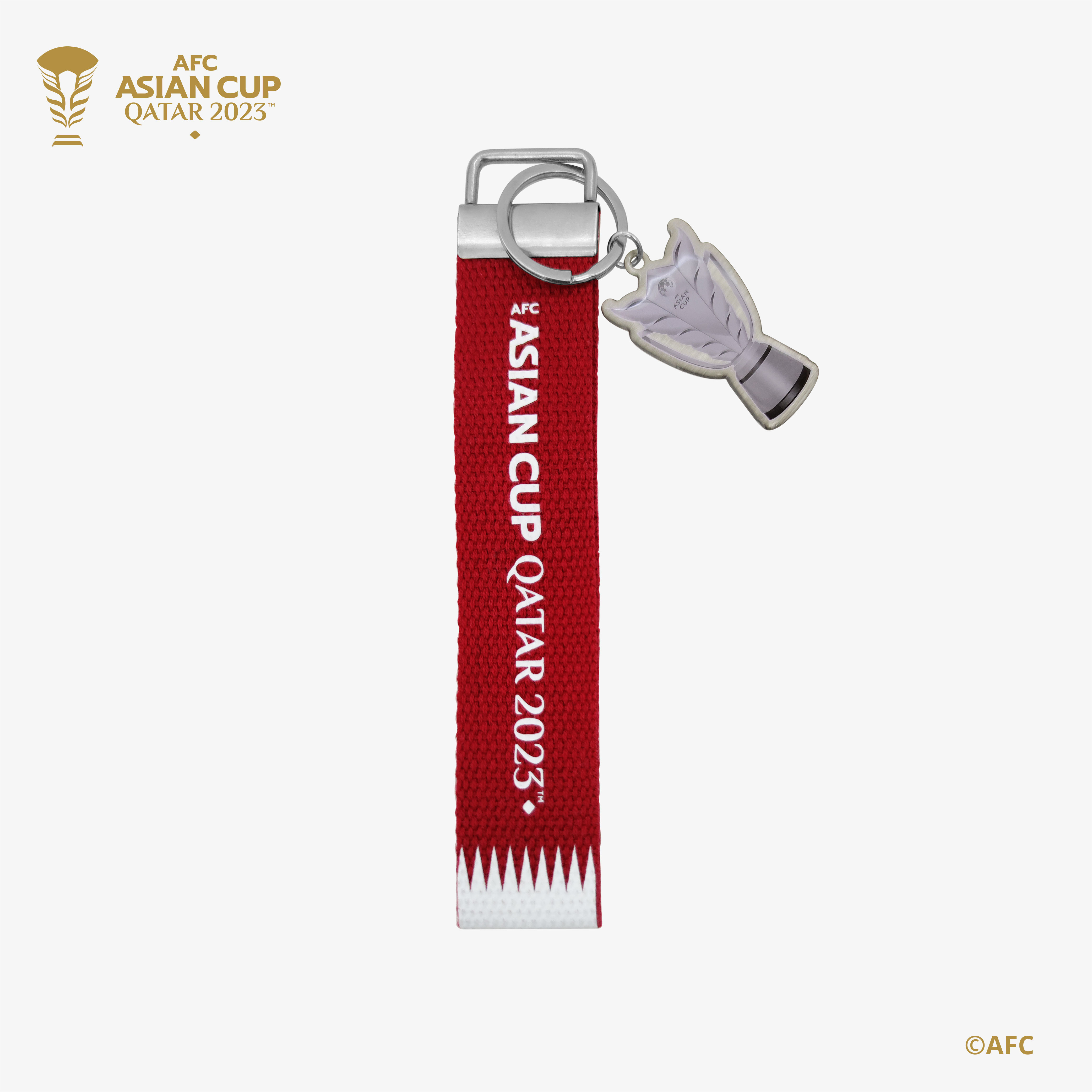 2D Trophy Keychain with Webbing