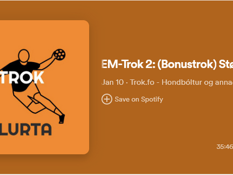 Bonustrok: Støðudagføring frá leikarunum