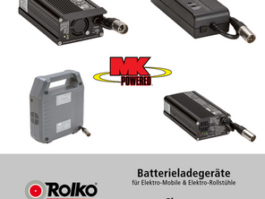 Charger für Elektromobile und Elektrorollstühle