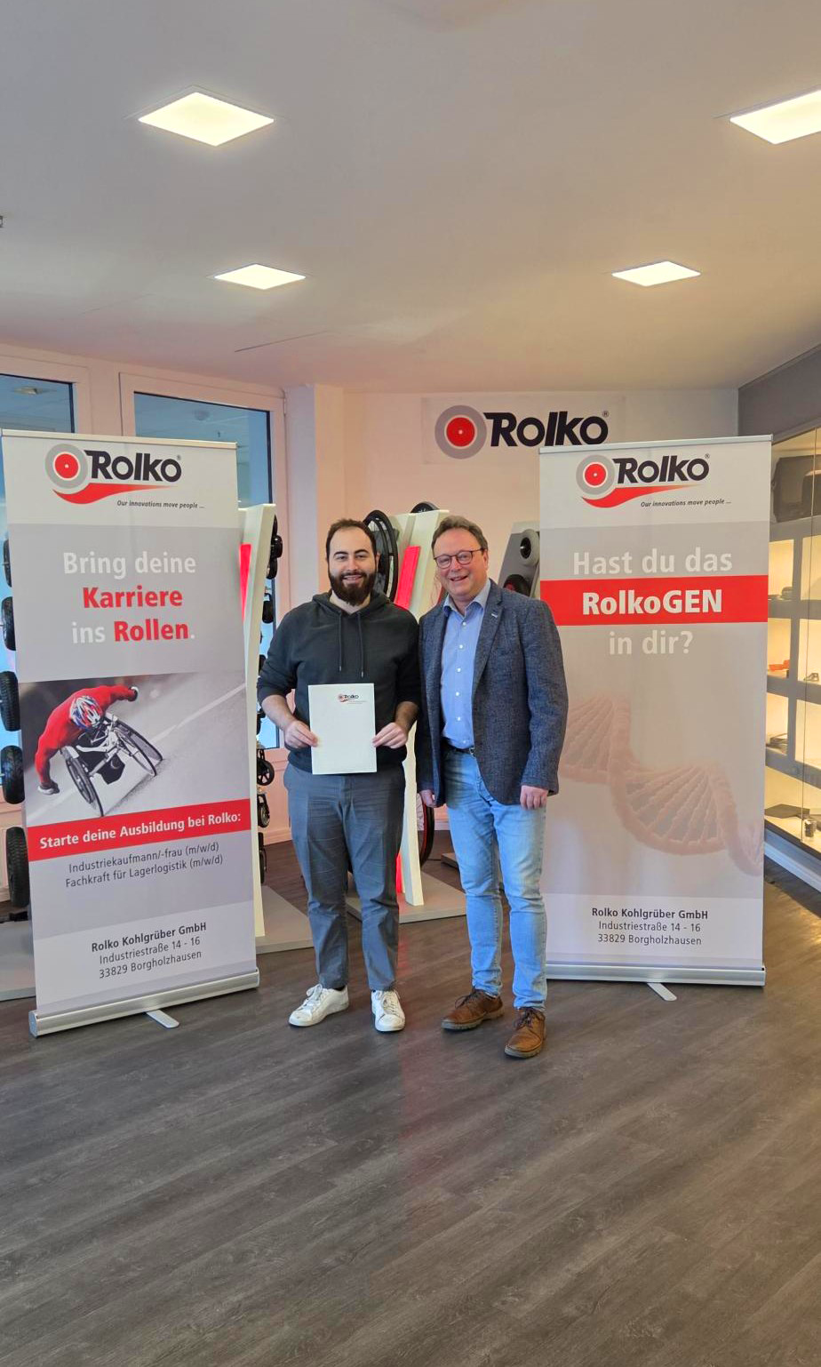 Abgeschlossene Ausbildung!