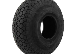 New: tires for 4-inch rims with a rounded tread profile.