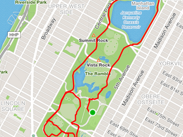 Laufstrecke Central Park New York – 10 Kilometer 