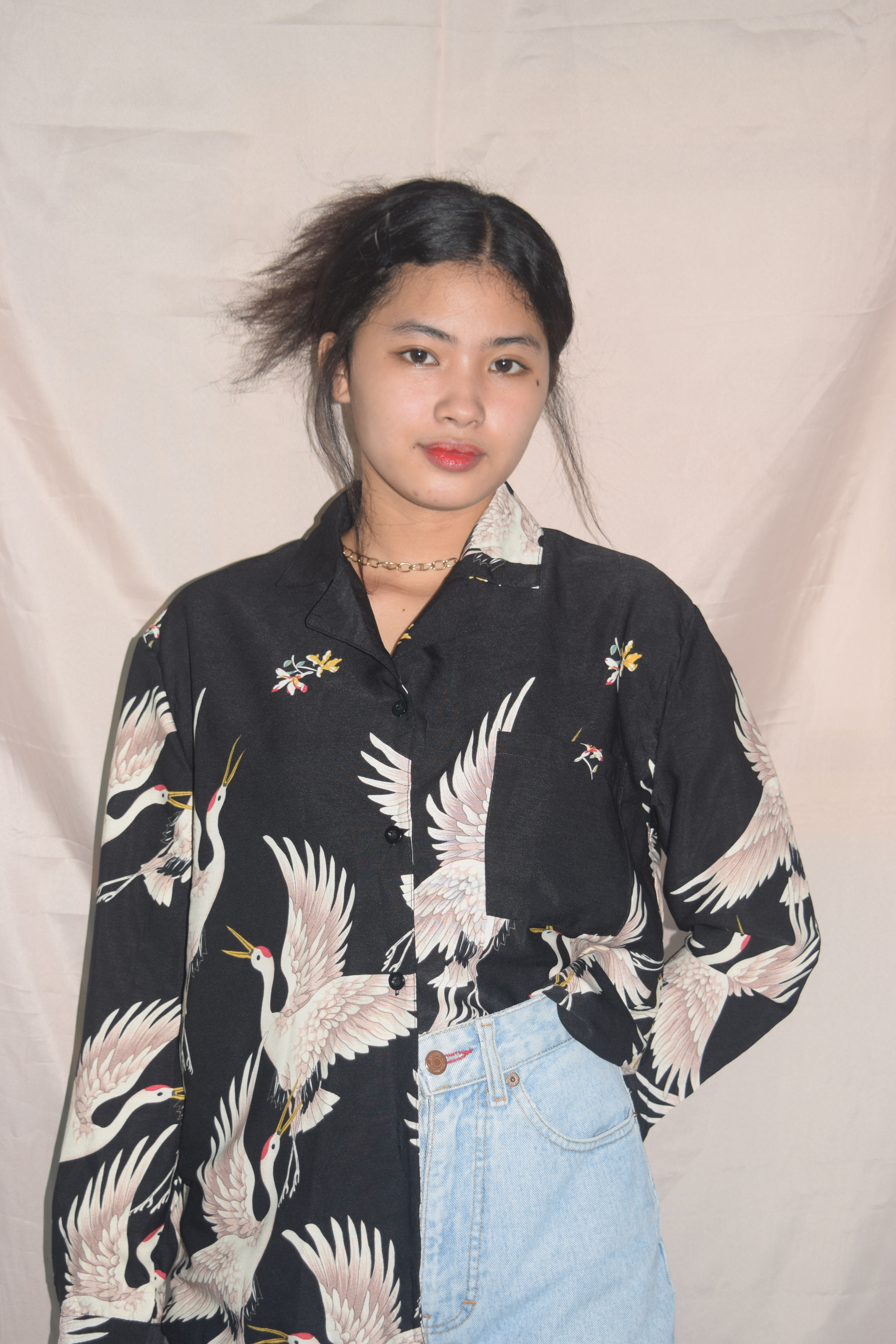 Men/Women's Printed Polo Shirt