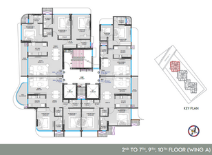 Trinity Towers Typical Floor Plan A Wing