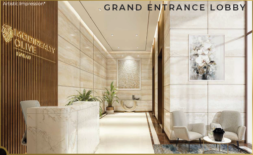 Modi Realty Olive Grand Entrance Lobby