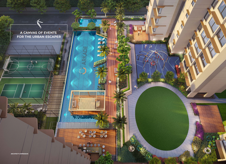 Arkade Evoke Podium Amenities Floor Plan
