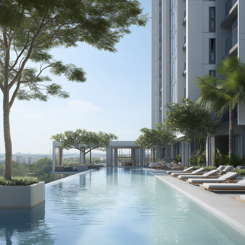 Sunteck Altavia Swimming Pool