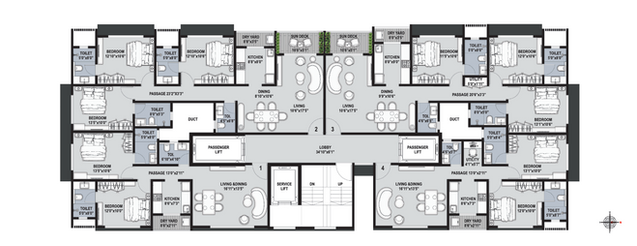 AOS Genesis Typical Floor Plan