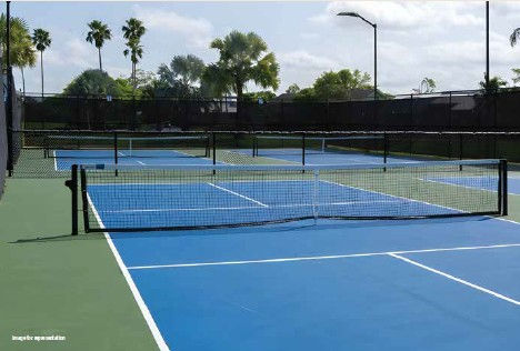 One Vara Pickle Ball Court