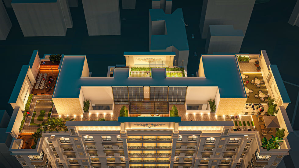 Shree Om Paradise Rooftop Amenities