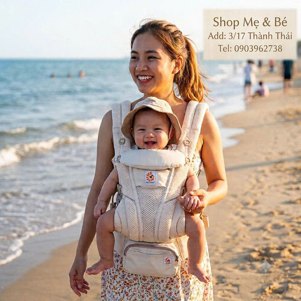 Hình thu nhỏ: Địu em bé Ergobaby Omni Breeze