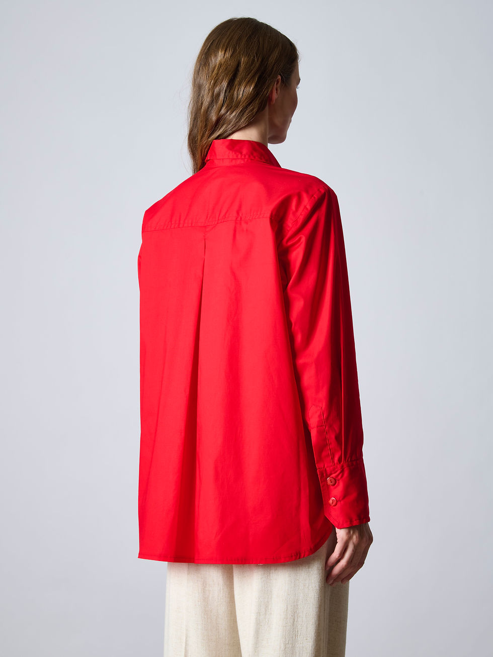 Thumbnail: Chemise Clea Rouge en coton