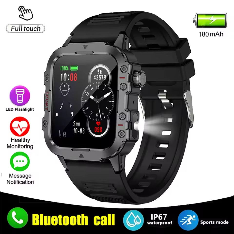 Thumbnail: 2024 Smart Watch Android Phone 1.44'' Inch Color Screen Bluetooth Call Blood Oxy