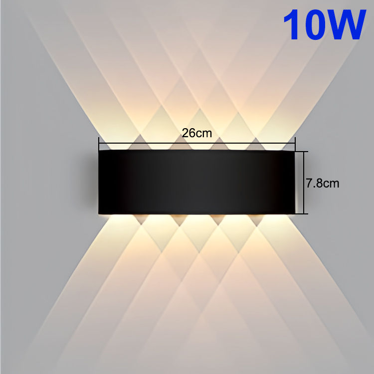 Thumbnail: LED Wall Light Waterproof IP65 Outdoor Wall Lamp Garden Porch Light Decor Garden