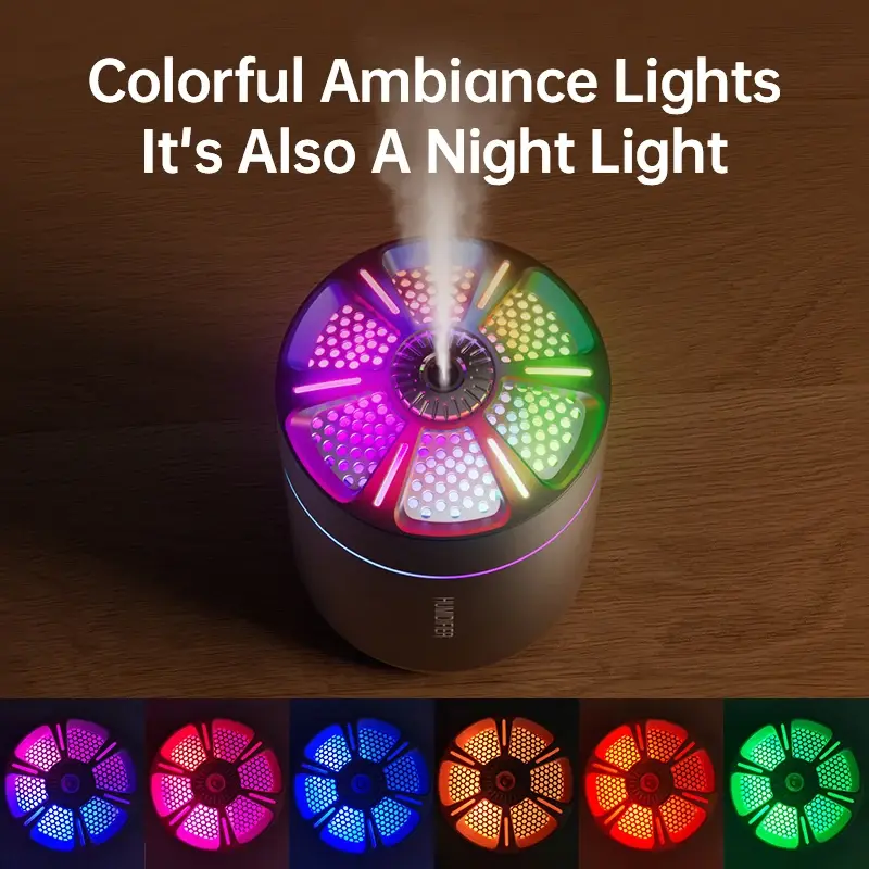 Thumbnail: Powerful and Efficient Air Humidifier 180ML Aromatherapy Aroma Diffuser Essentia