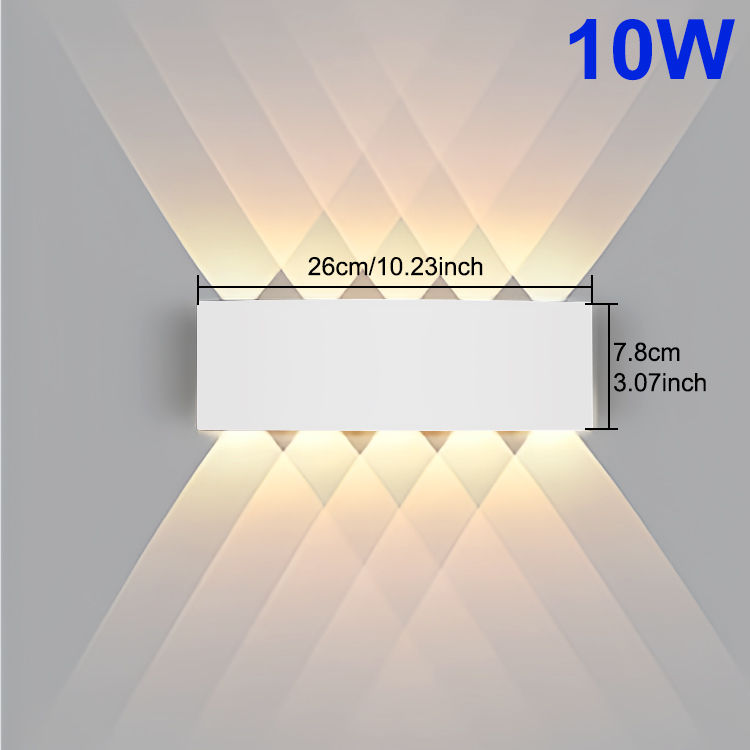 Thumbnail: LED Wall Light Waterproof IP65 Outdoor Wall Lamp Garden Porch Light Decor Garden