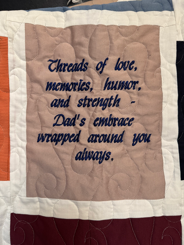 Memory quilts and bears