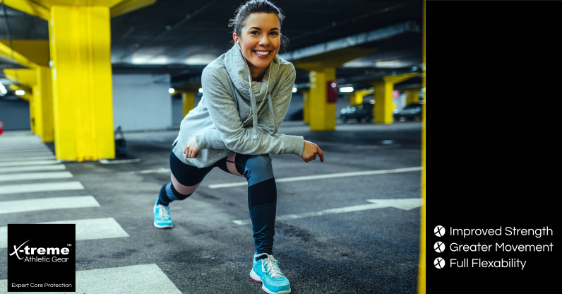 Thumbnail: COMPRESSION KNEE WRAP | Breathable Material | 100% Synthetic