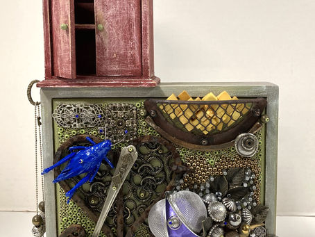 3D Fabrications: "Purple Man"/ SOLD