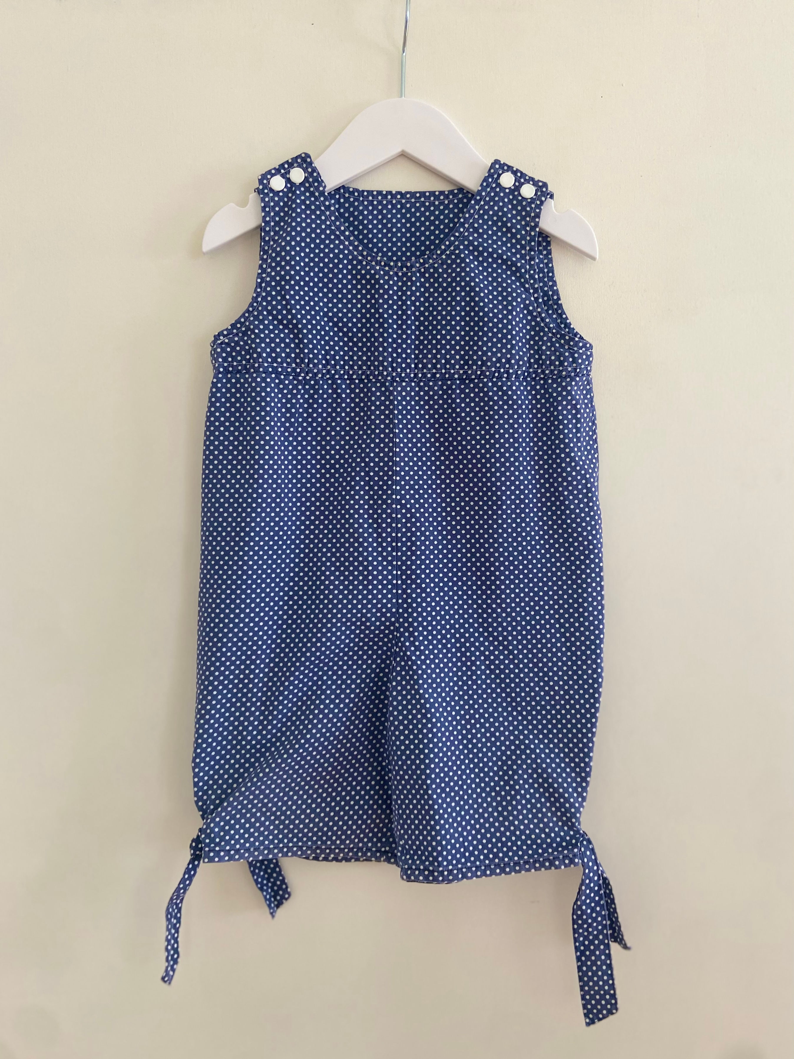 Dotty Romper (size 1-2) 