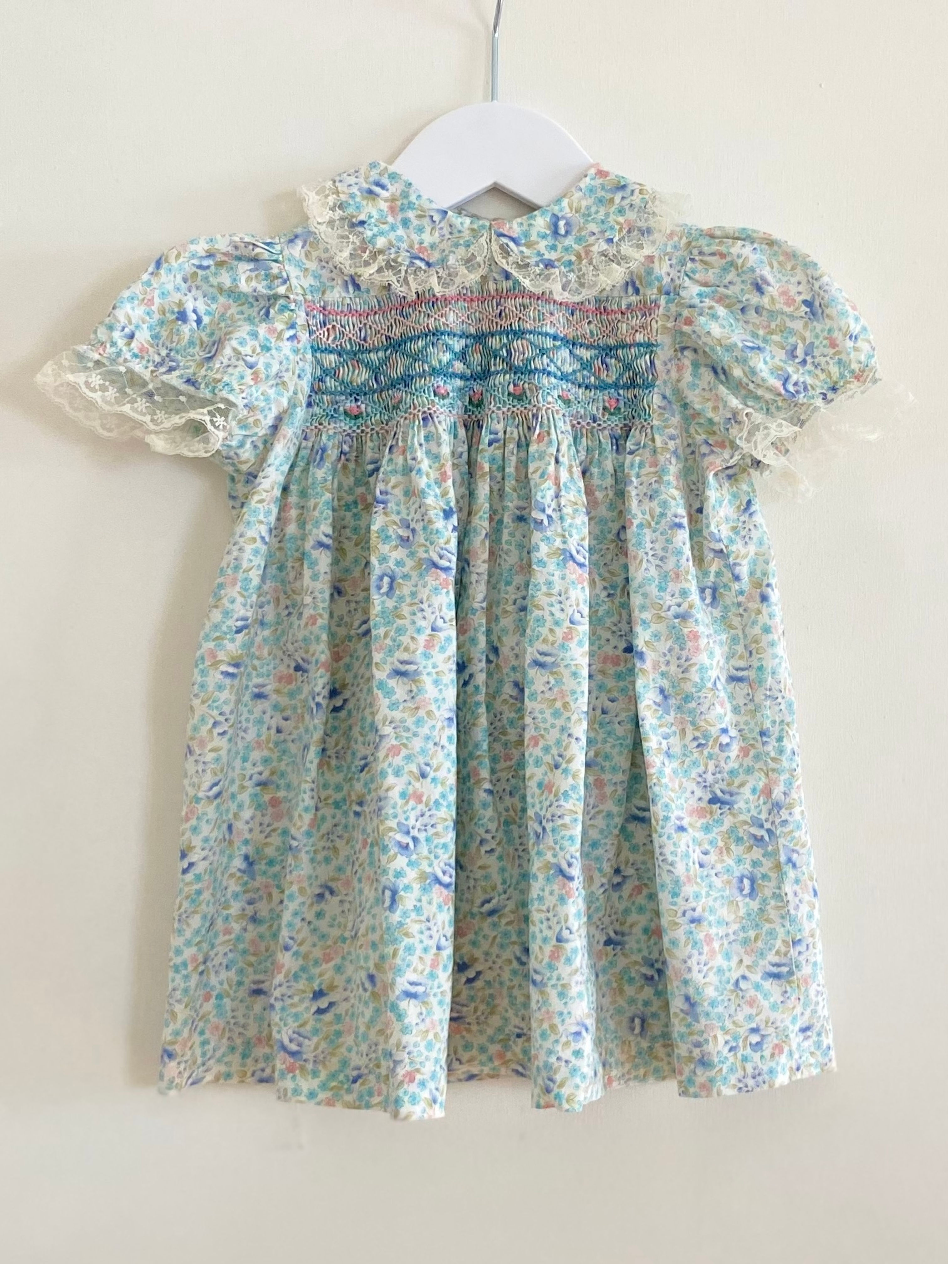 Smock Vintage Dress (size 9-18m)