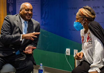 Rawle Andrews, JD, Executive Director, APA Foundation, and Rev. Victoria Pratt-Davis