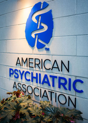 The American Psychiatric Association (APA) sign